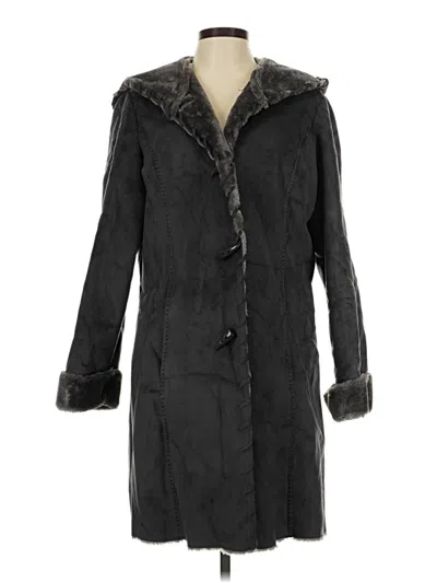 Pre-owned Coldwater Creek Coat In Gray