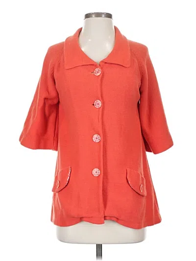 Pre-owned Coldwater Creek Coat In Orange