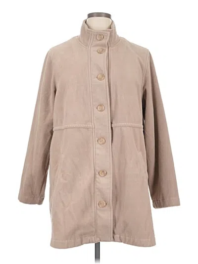 Pre-owned Coldwater Creek Coat In Tan