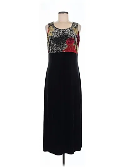 Pre-owned Coldwater Creek Cocktail Dress In Black