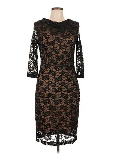Pre-owned Coldwater Creek Cocktail Dress In Black
