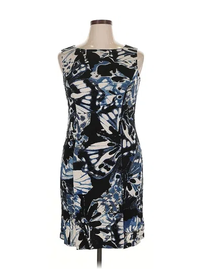 Pre-owned Coldwater Creek Cocktail Dress In Blue