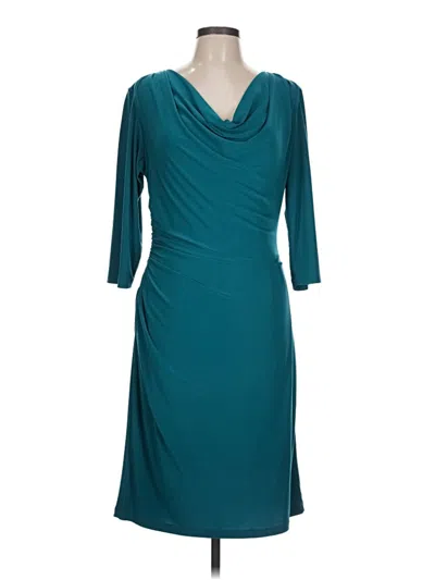 Pre-owned Coldwater Creek Cocktail Dress In Blue