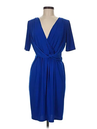 Pre-owned Coldwater Creek Cocktail Dress In Blue