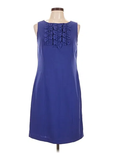 Pre-owned Coldwater Creek Cocktail Dress In Blue