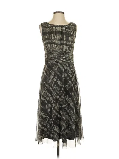 Pre-owned Coldwater Creek Cocktail Dress In Gray