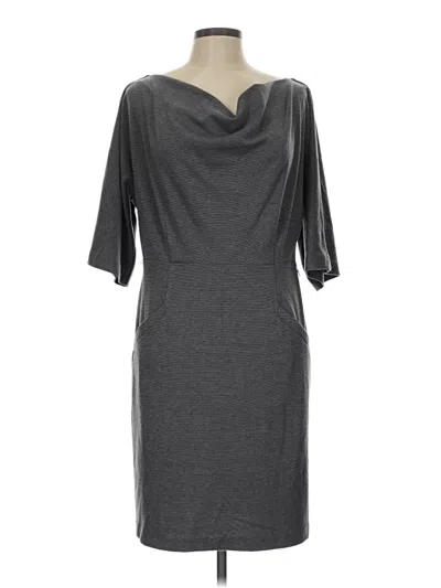 Pre-owned Coldwater Creek Cocktail Dress In Gray