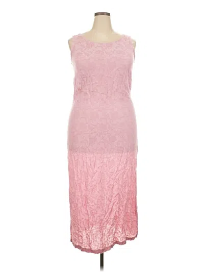 Pre-owned Coldwater Creek Cocktail Dress In Pink