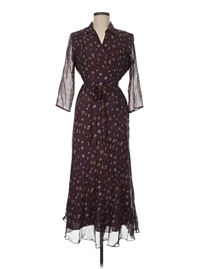 Pre-owned Coldwater Creek Cocktail Dress In Purple