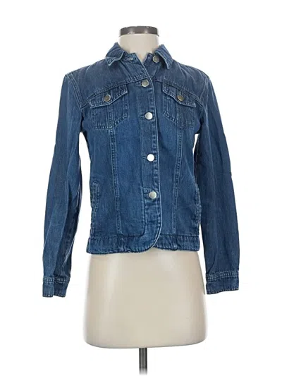 Pre-owned Coldwater Creek Denim Jacket In Blue