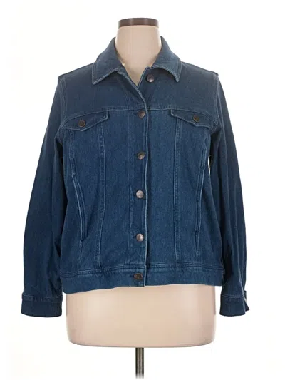 Pre-owned Coldwater Creek Denim Jacket In Blue