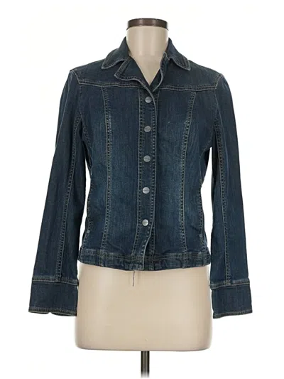Pre-owned Coldwater Creek Denim Jacket In Blue