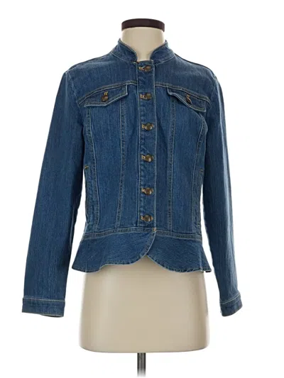 Pre-owned Coldwater Creek Denim Jacket In Blue