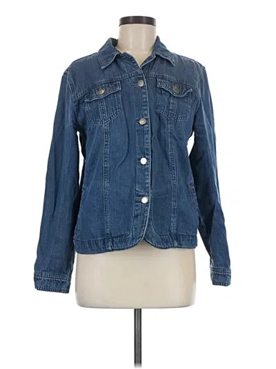 Pre-owned Coldwater Creek Denim Jacket In Blue