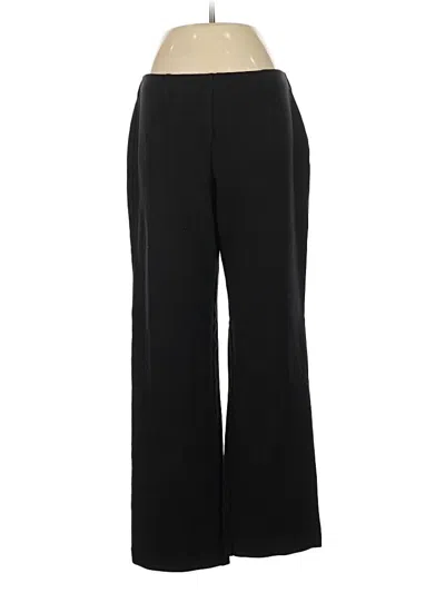 Pre-owned Coldwater Creek Dress Pants In Black