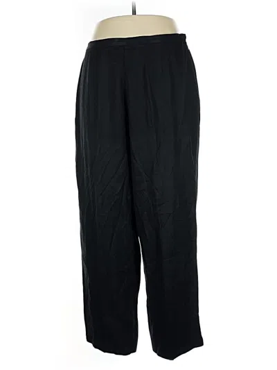 Pre-owned Coldwater Creek Dress Pants In Black