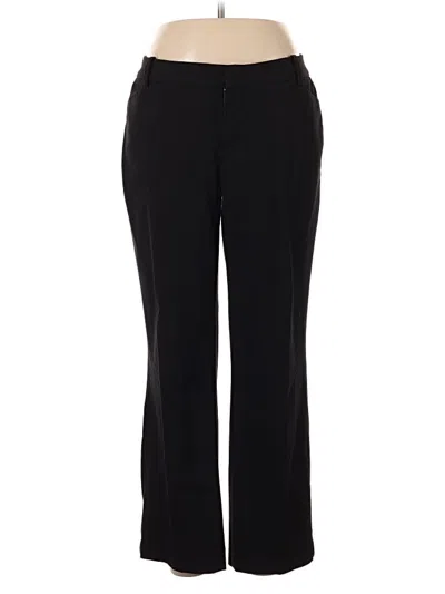 Pre-owned Coldwater Creek Dress Pants In Black