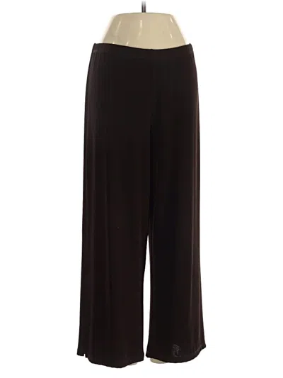 Pre-owned Coldwater Creek Dress Pants In Black