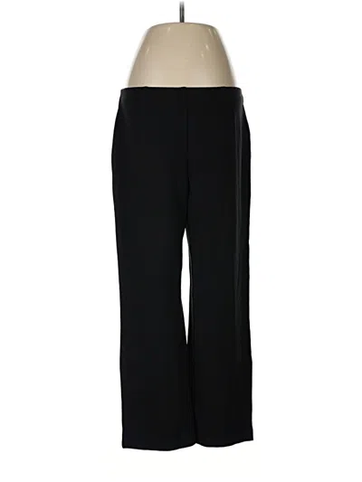 Pre-owned Coldwater Creek Dress Pants In Black