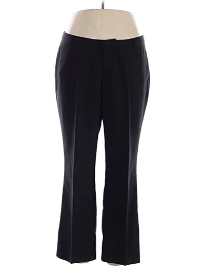 Pre-owned Coldwater Creek Dress Pants In Black