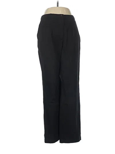 Pre-owned Coldwater Creek Dress Pants In Black