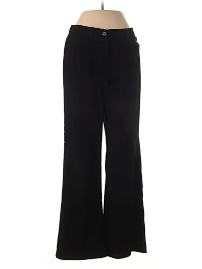 Pre-owned Coldwater Creek Dress Pants In Black