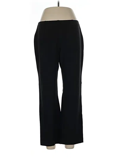 Pre-owned Coldwater Creek Dress Pants In Black