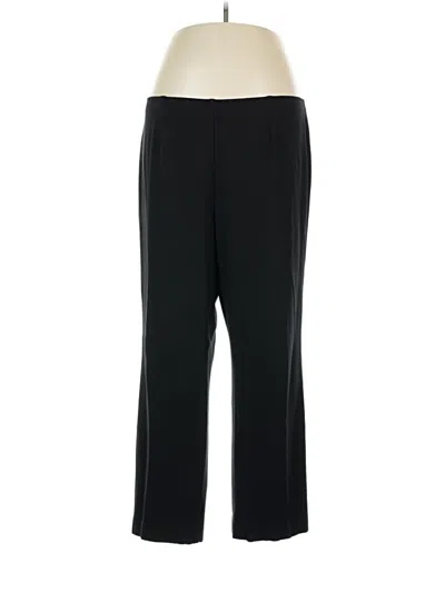 Pre-owned Coldwater Creek Dress Pants In Black