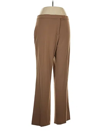Pre-owned Coldwater Creek Dress Pants In Brown