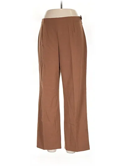 Pre-owned Coldwater Creek Dress Pants In Brown