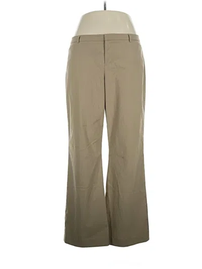 Pre-owned Coldwater Creek Dress Pants In Brown