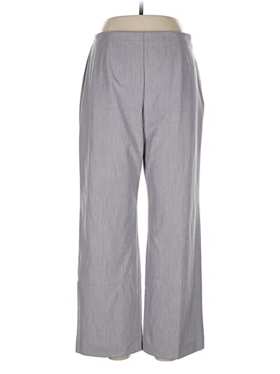 Pre-owned Coldwater Creek Dress Pants In Gray
