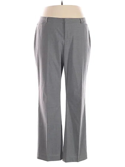 Pre-owned Coldwater Creek Dress Pants In Gray