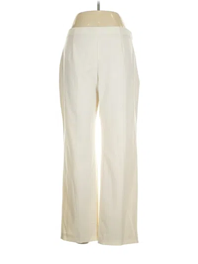 Pre-owned Coldwater Creek Dress Pants In Ivory