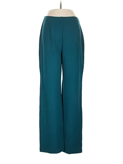 Pre-owned Coldwater Creek Dress Pants In Teal