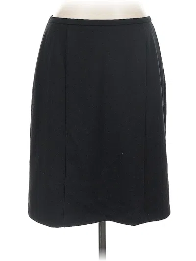 Pre-owned Coldwater Creek Formal Skirt In Black