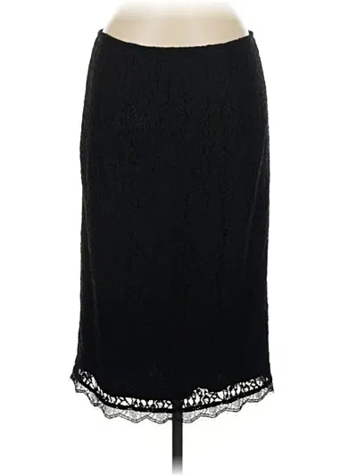 Pre-owned Coldwater Creek Formal Skirt In Black