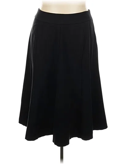 Pre-owned Coldwater Creek Formal Skirt In Black
