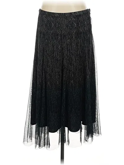 Pre-owned Coldwater Creek Formal Skirt In Black