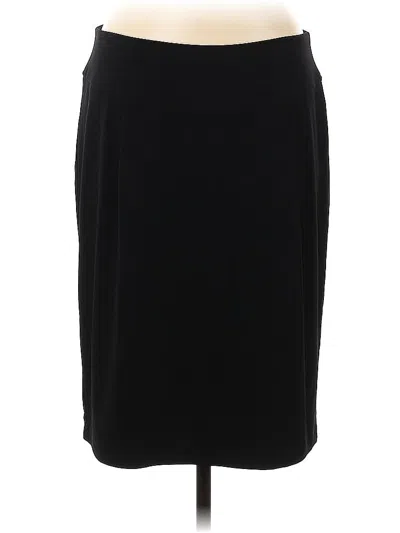 Pre-owned Coldwater Creek Formal Skirt In Black