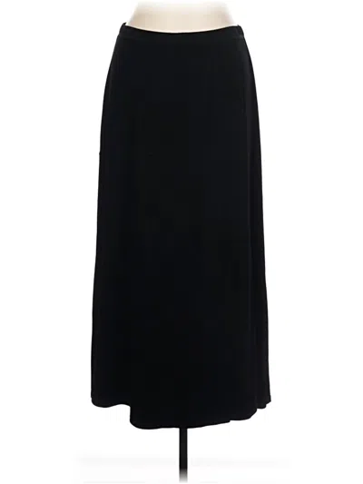 Pre-owned Coldwater Creek Formal Skirt In Black