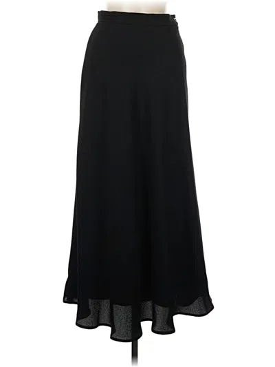 Pre-owned Coldwater Creek Formal Skirt In Black