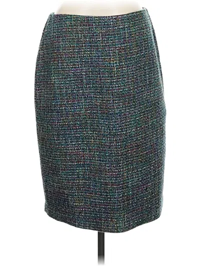 Pre-owned Coldwater Creek Formal Skirt In Blue