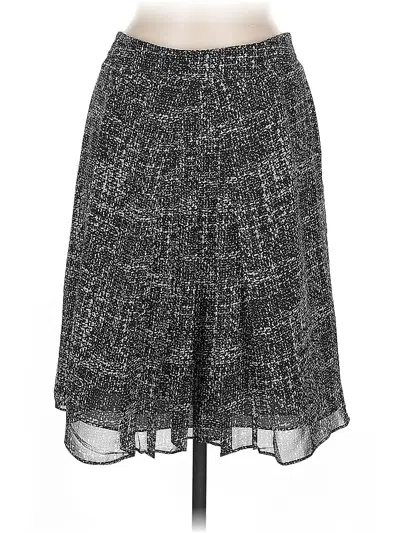 Pre-owned Coldwater Creek Formal Skirt In Gray