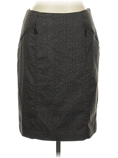 Pre-owned Coldwater Creek Formal Skirt In Gray