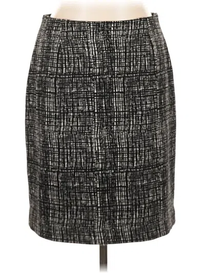 Pre-owned Coldwater Creek Formal Skirt In Gray