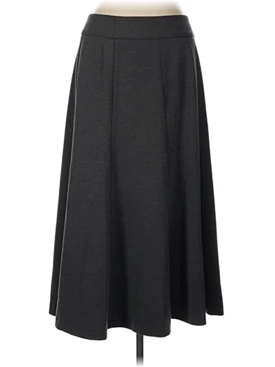 Pre-owned Coldwater Creek Formal Skirt In Gray