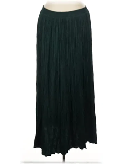 Pre-owned Coldwater Creek Formal Skirt In Green