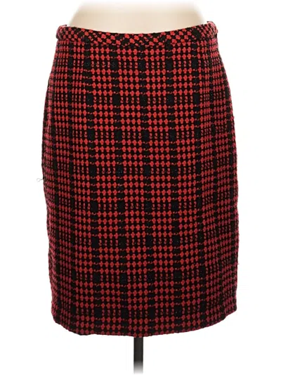 Pre-owned Coldwater Creek Formal Skirt In Red