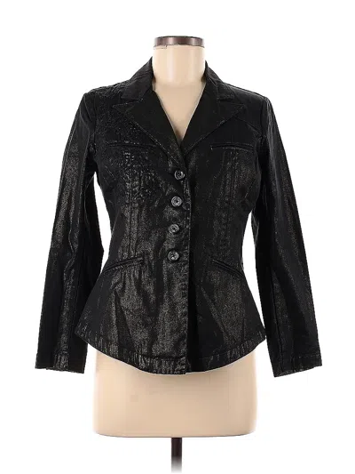 Pre-owned Coldwater Creek Jacket In Black